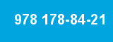 978 178-84-21